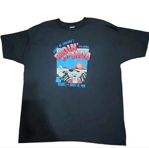 VINTAGE 99 Molenars was Harley Tee. Size XXL